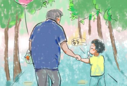 父爱漫画,漫画中的温馨瞬间